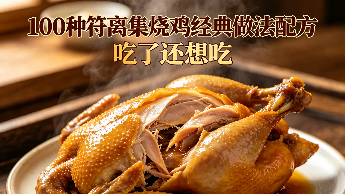 100种符离集烧鸡经典做法配方 吃了还想吃