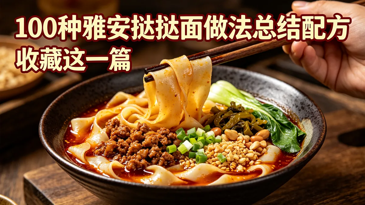 100种雅安挞挞面做法总结配方 收藏这一篇