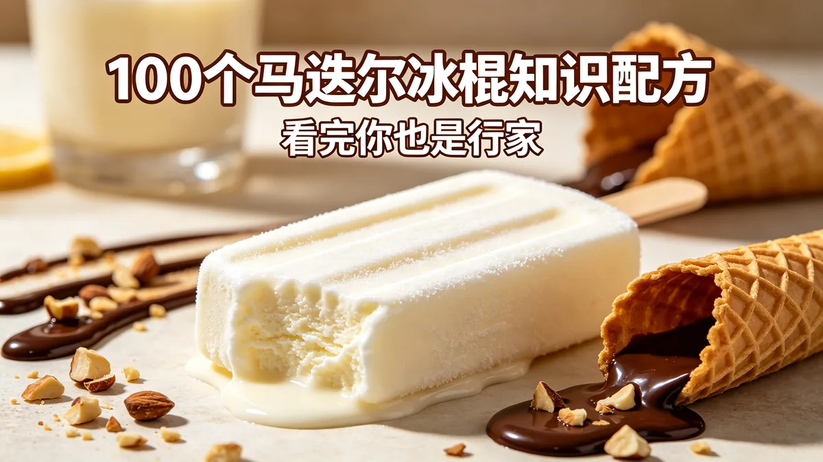 100个马迭尔冰棍知识配方 看完你也是行家