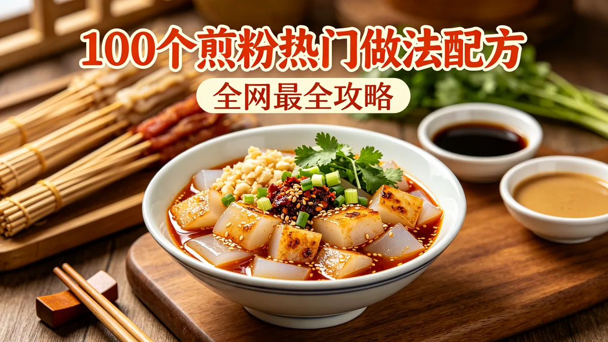 100个煎粉热门做法配方 全网最全攻略