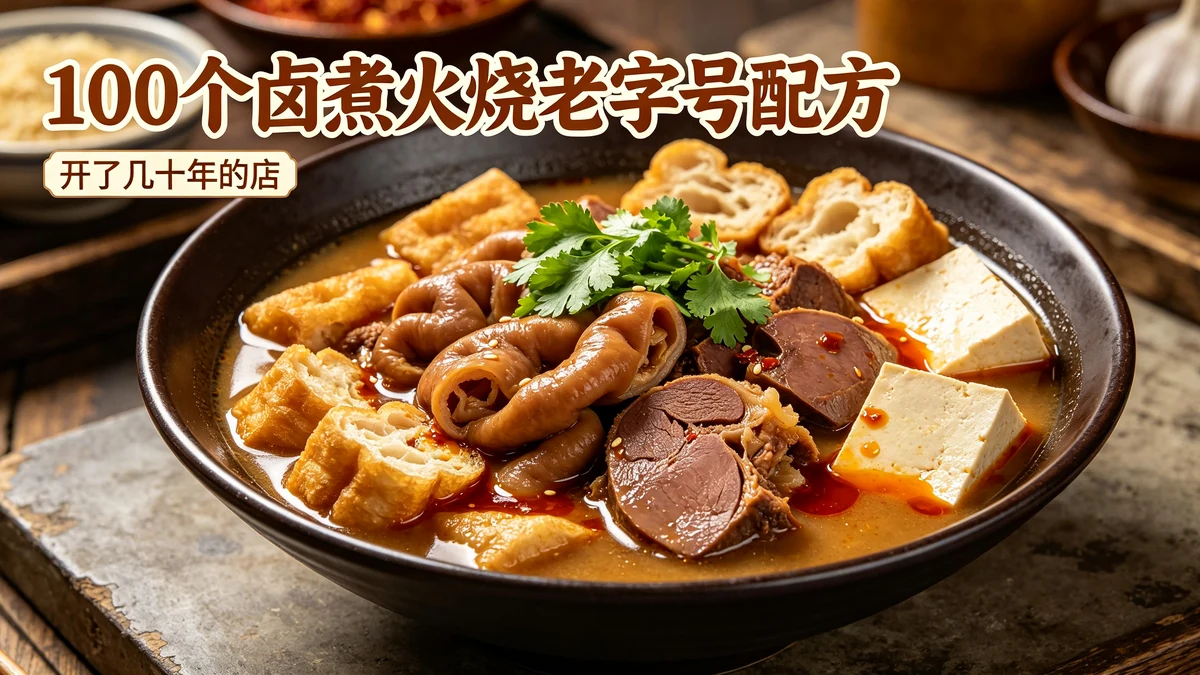 100个卤煮火烧老字号配方 开了几十年的店