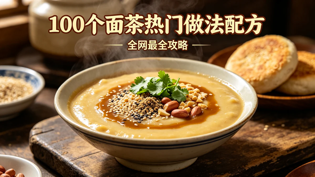 100个面茶热门做法配方 全网最全攻略