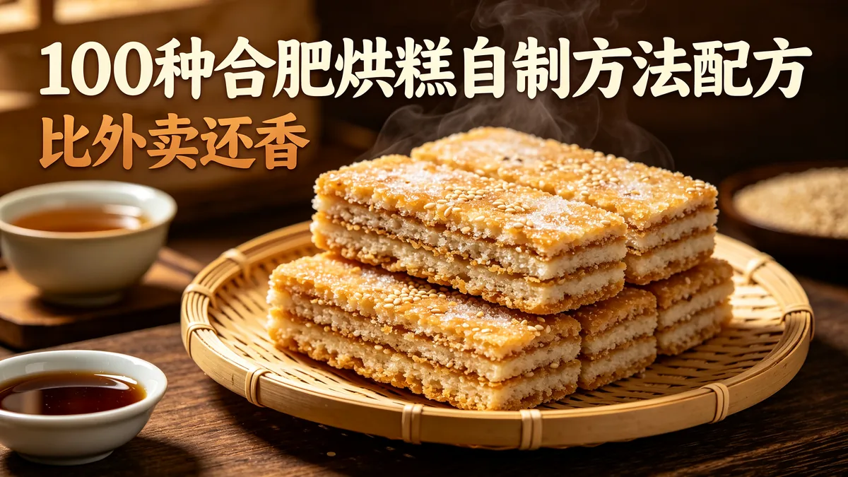 100种合肥烘糕自制方法配方 比外卖还香