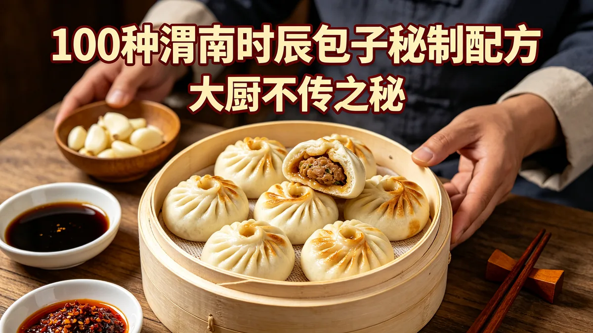 100种渭南时辰包子秘制配方 大厨不传之秘