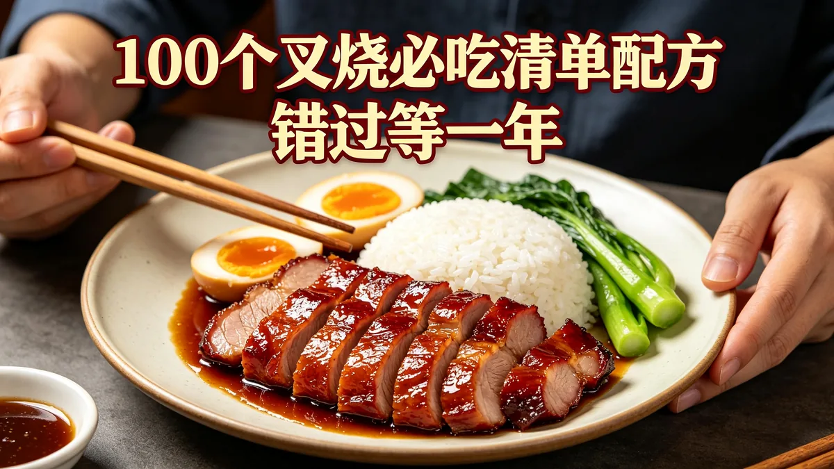 100个叉烧必吃清单配方 错过等一年