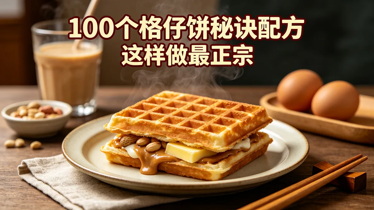 100个格仔饼秘诀配方 这样做最正宗