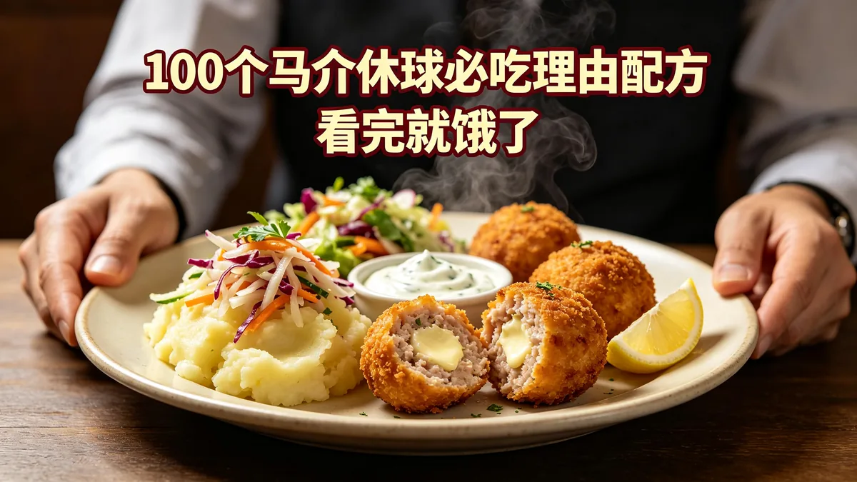 100个马介休球必吃理由配方 看完就饿了