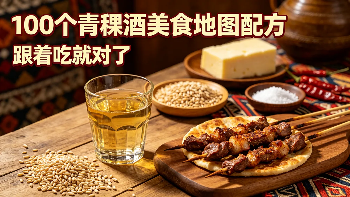 100个青稞酒美食地图配方 跟着吃就对了