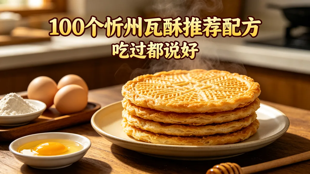 100个忻州瓦酥推荐配方 吃过都说好