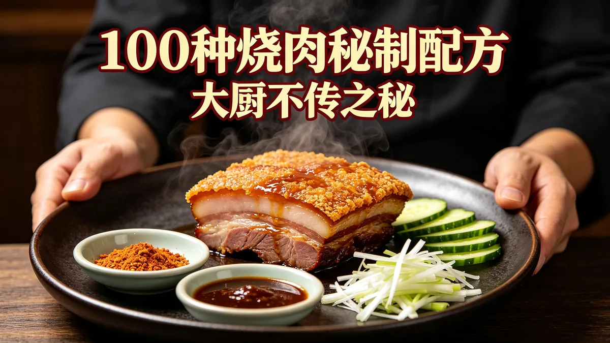 100种烧肉秘制配方 大厨不传之秘