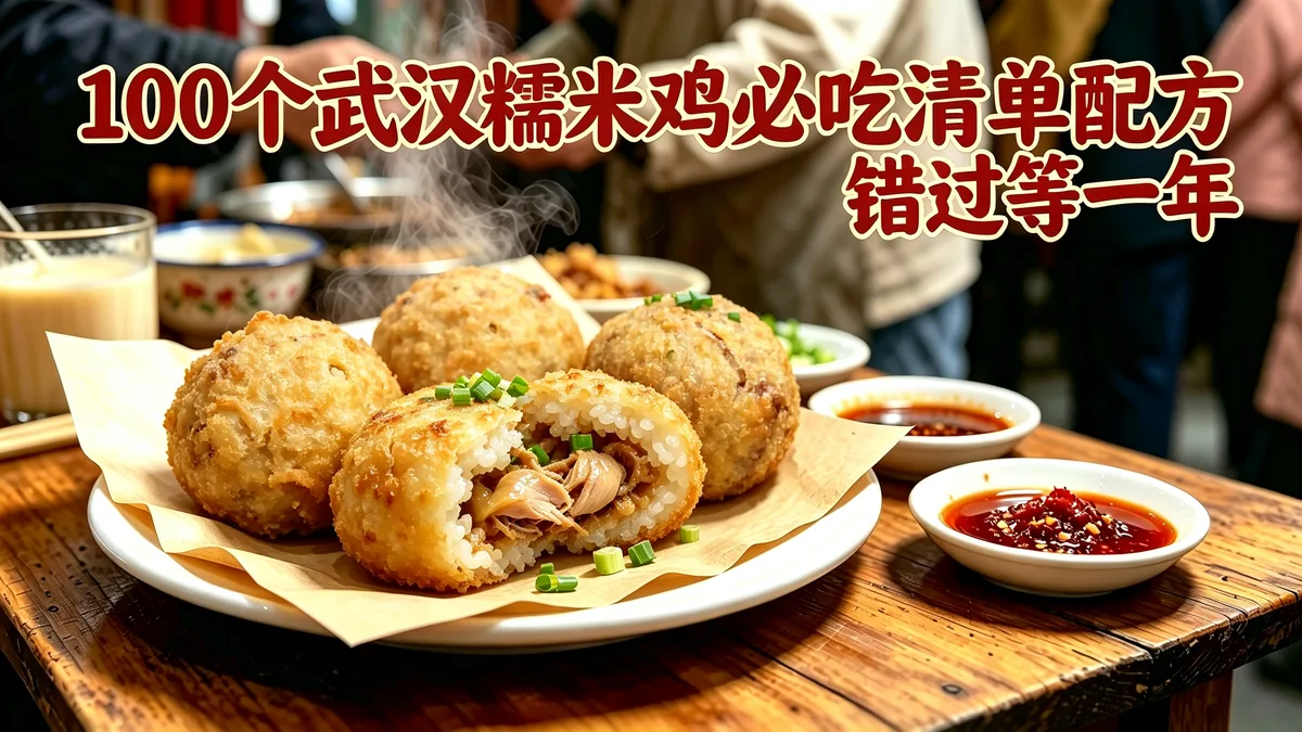100个武汉糯米鸡必吃清单配方 错过等一年