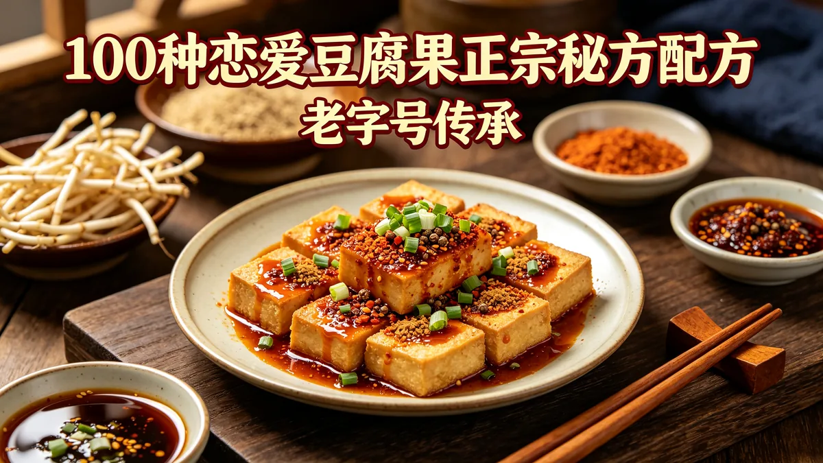 100种恋爱豆腐果正宗秘方配方 老字号传承