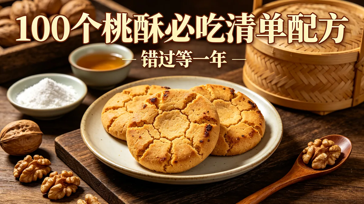 100个桃酥必吃清单配方 错过等一年