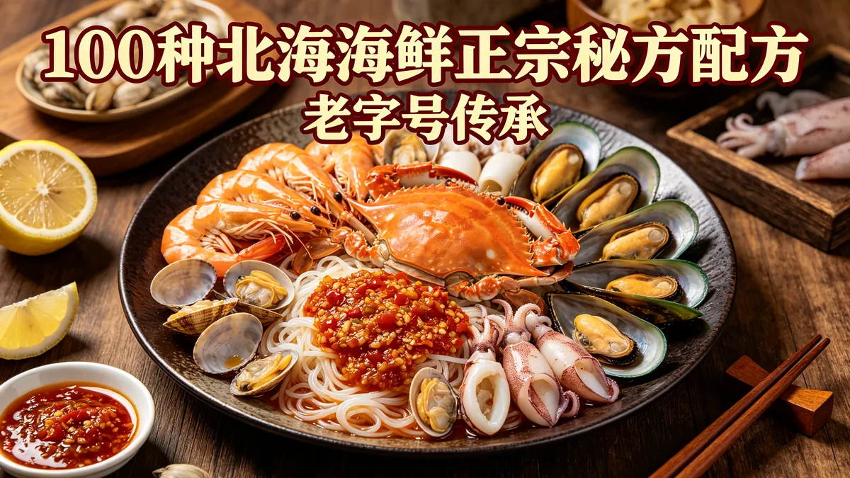 100种北海海鲜正宗秘方配方 老字号传承