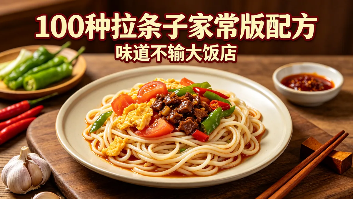 100种拉条子家常版配方 味道不输大饭店