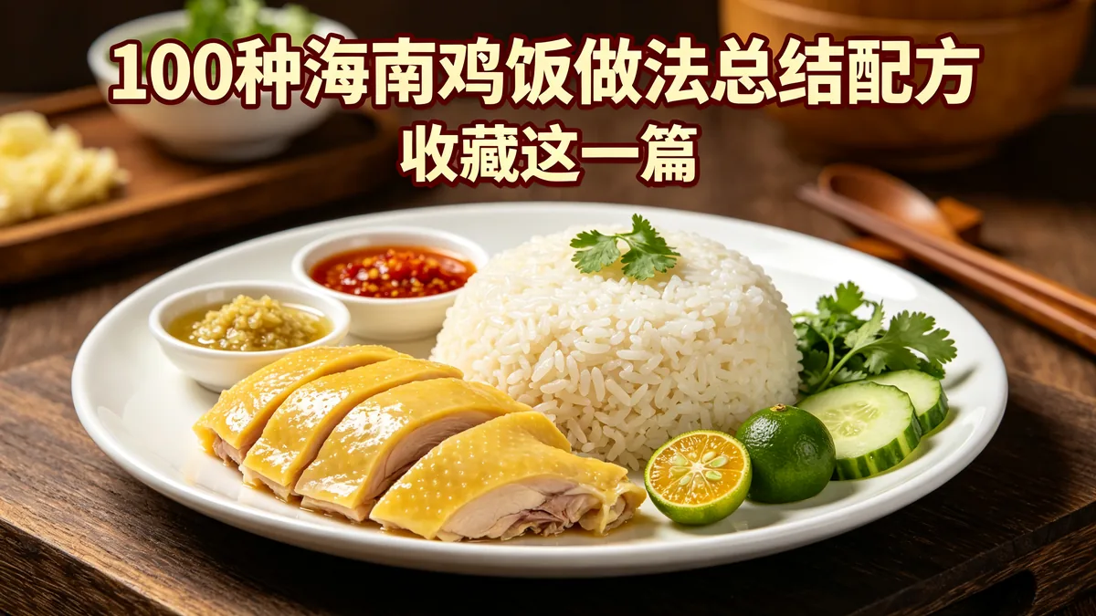 100种海南鸡饭做法总结配方 收藏这一篇