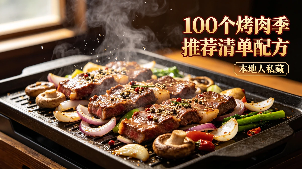 100个烤肉季推荐清单配方 本地人私藏