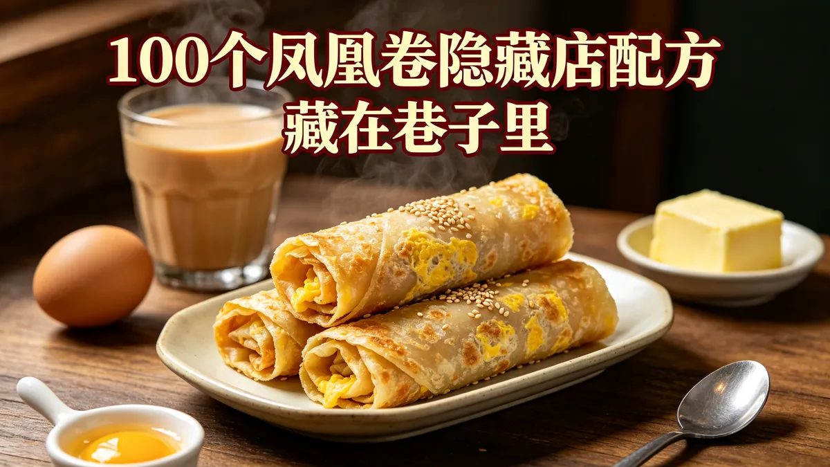 100个凤凰卷隐藏店配方 藏在巷子里