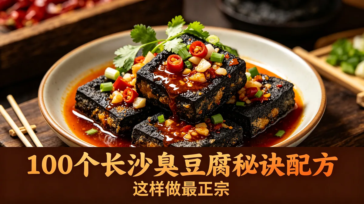 100个长沙臭豆腐秘诀配方 这样做最正宗