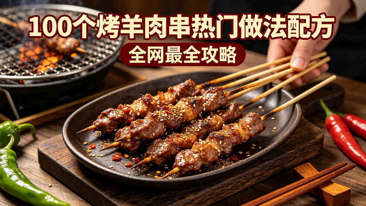 100个烤羊肉串热门做法配方 全网最全攻略
