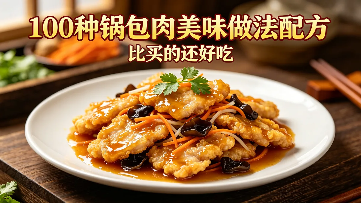 100种锅包肉美味做法配方 比买的还好吃
