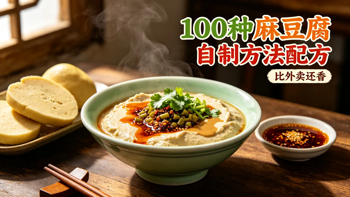 100种麻豆腐自制方法配方 比外卖还香
