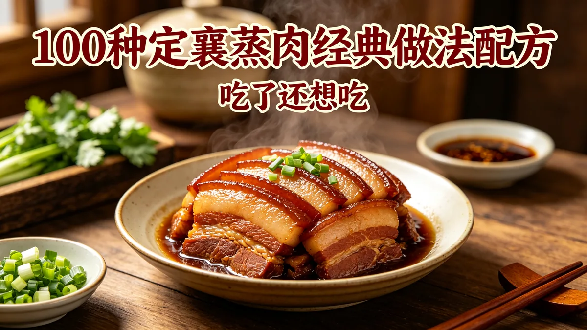 100种定襄蒸肉经典做法配方 吃了还想吃