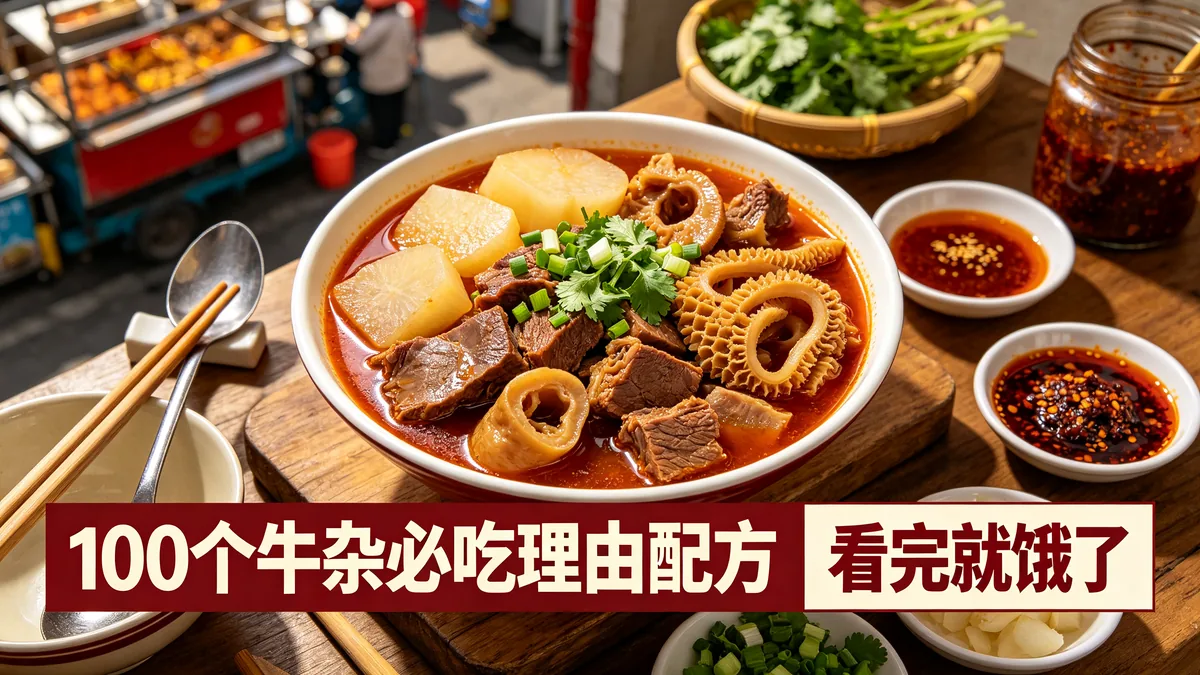 100个牛杂必吃理由配方 看完就饿了