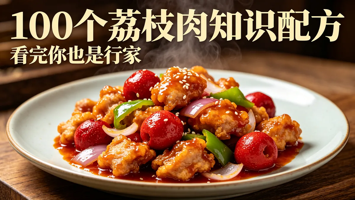 100个荔枝肉知识配方 看完你也是行家