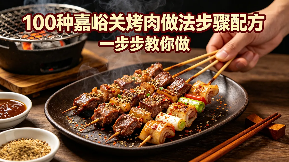 100种嘉峪关烤肉做法步骤配方 一步步教你做