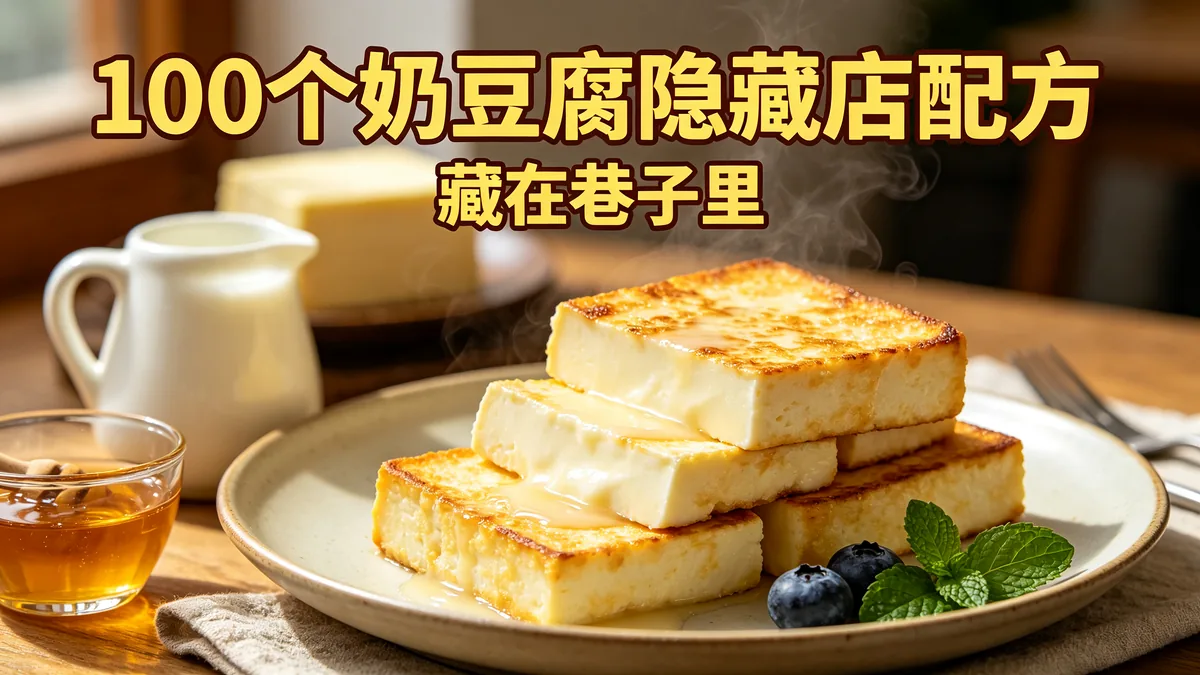 100个奶豆腐隐藏店配方 藏在巷子里