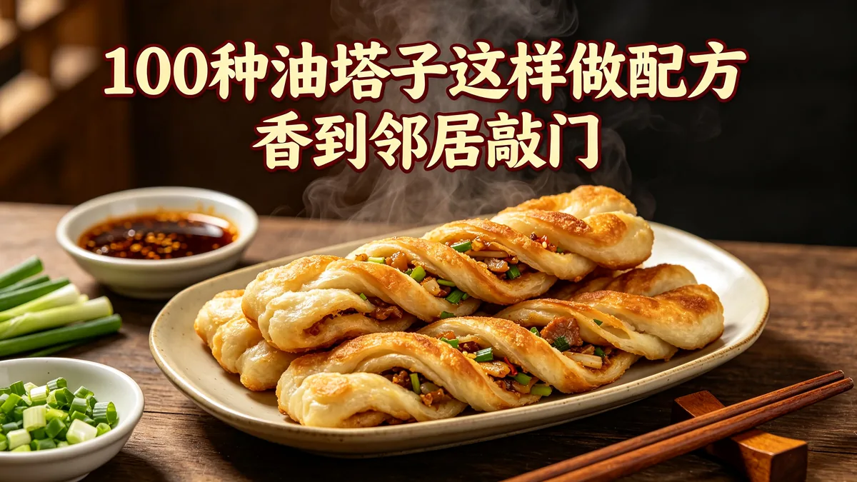 100种油塔子这样做配方 香到邻居敲门