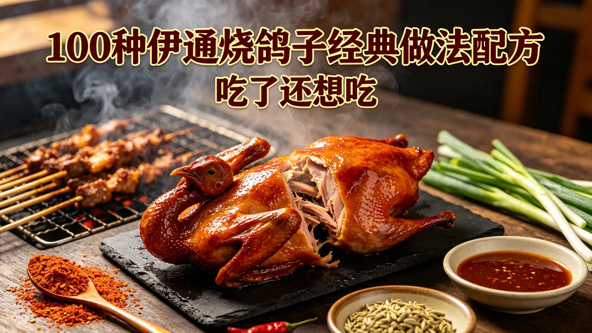 100种伊通烧鸽子经典做法配方 吃了还想吃
