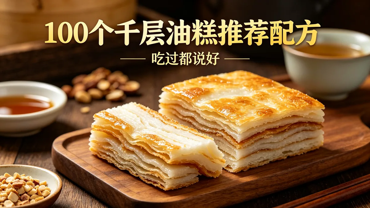 100个千层油糕推荐配方 吃过都说好