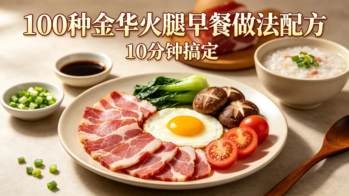 100种金华火腿早餐做法配方 10分钟搞定