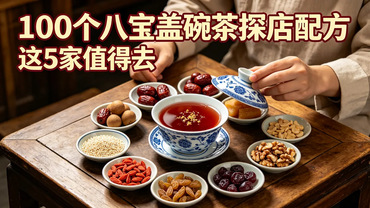 100个八宝盖碗茶探店配方 这5家值得去