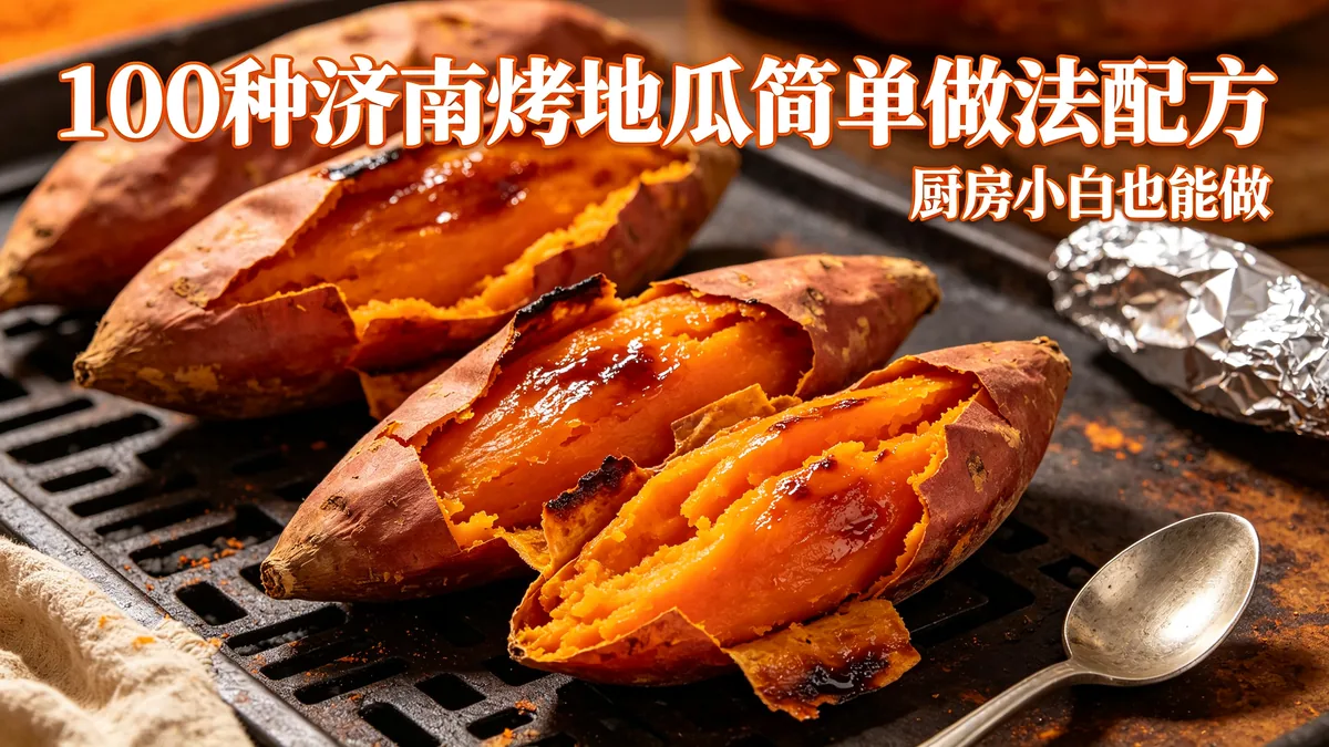 100种济南烤地瓜简单做法配方 厨房小白也能