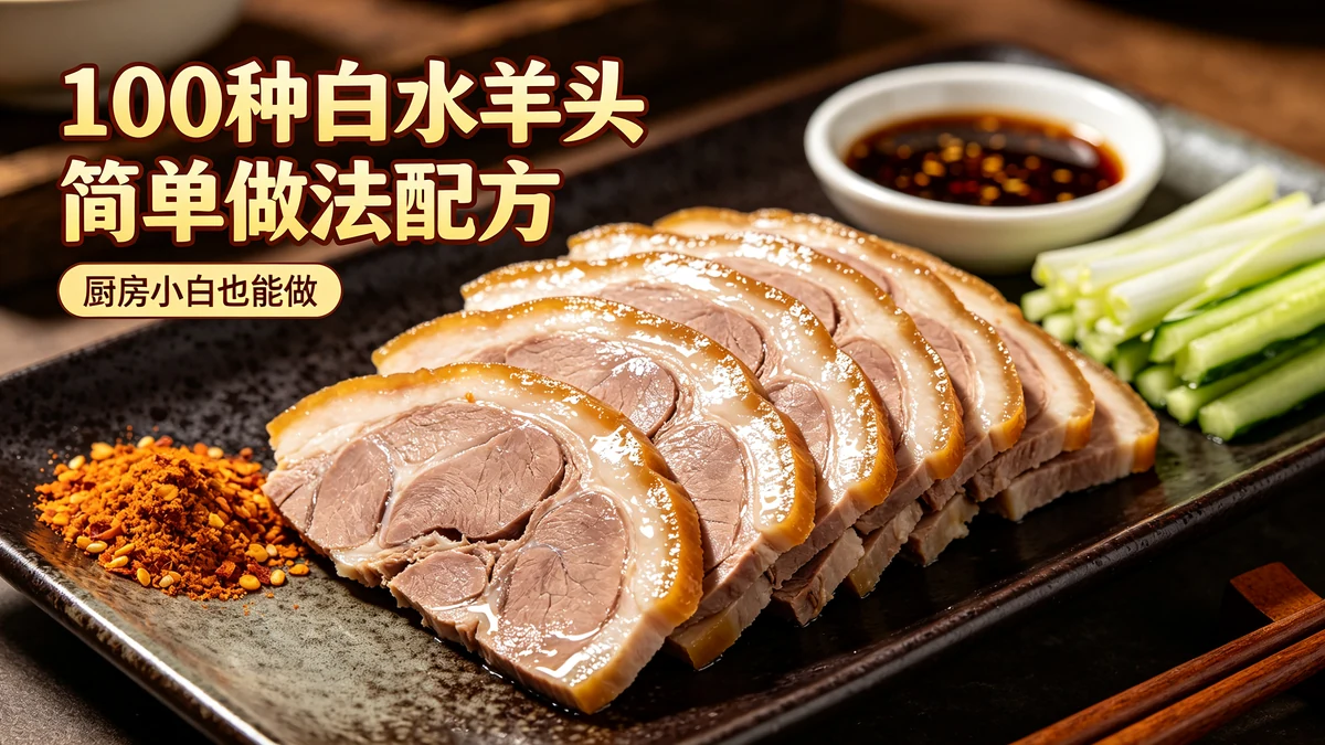 100种白水羊头简单做法配方 厨房小白也能做