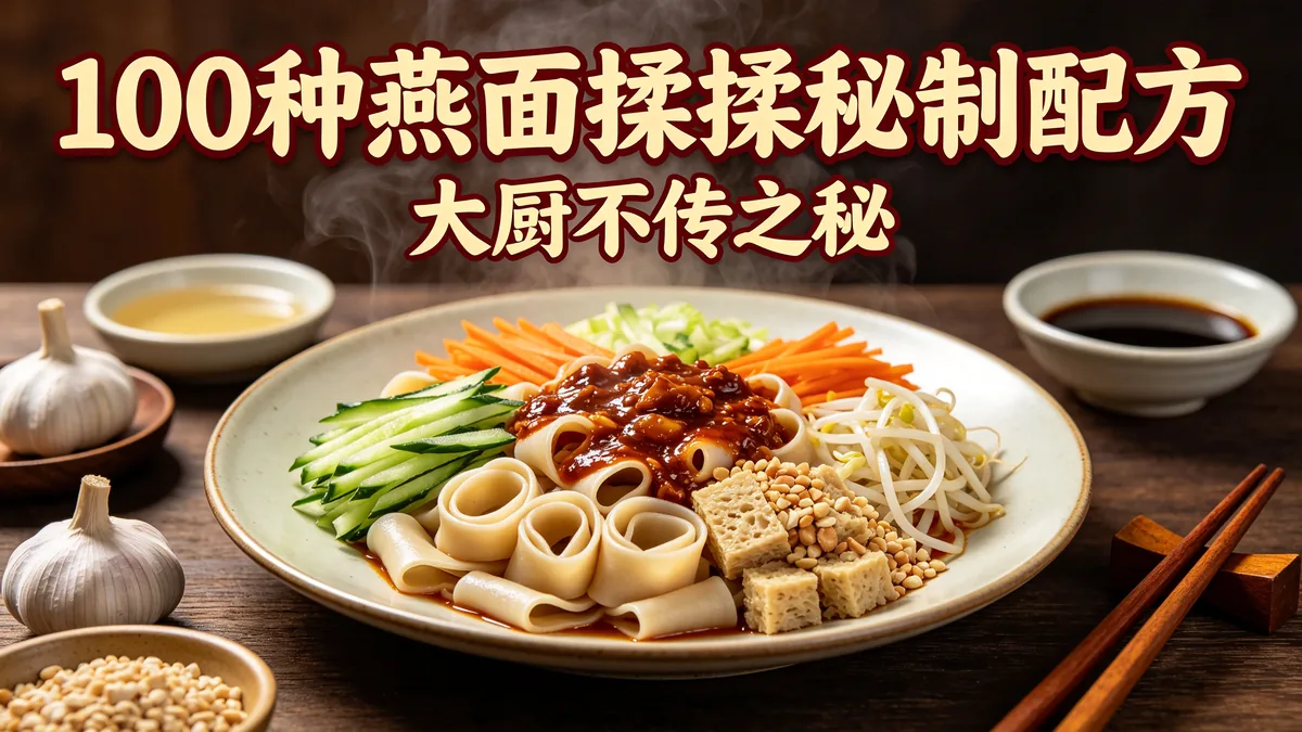 100种燕面揉揉秘制配方 大厨不传之秘