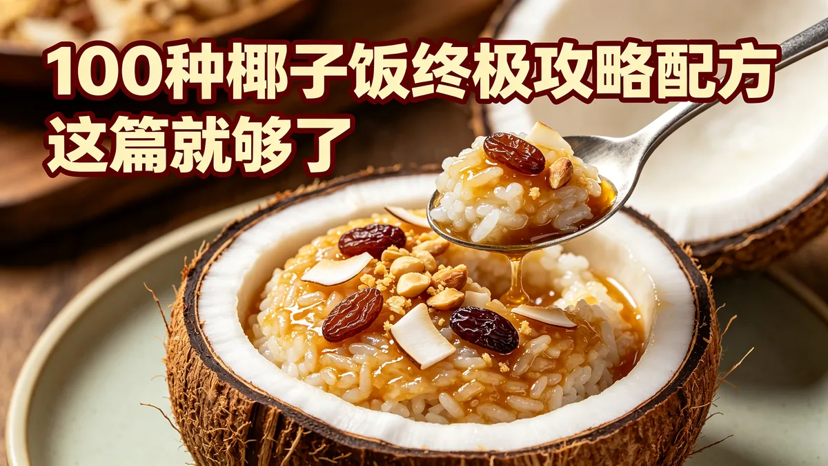 100种椰子饭终极攻略配方 这篇就够了