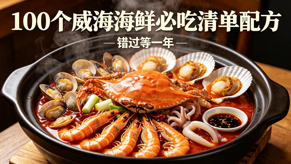 100个威海海鲜必吃清单配方 错过等一年
