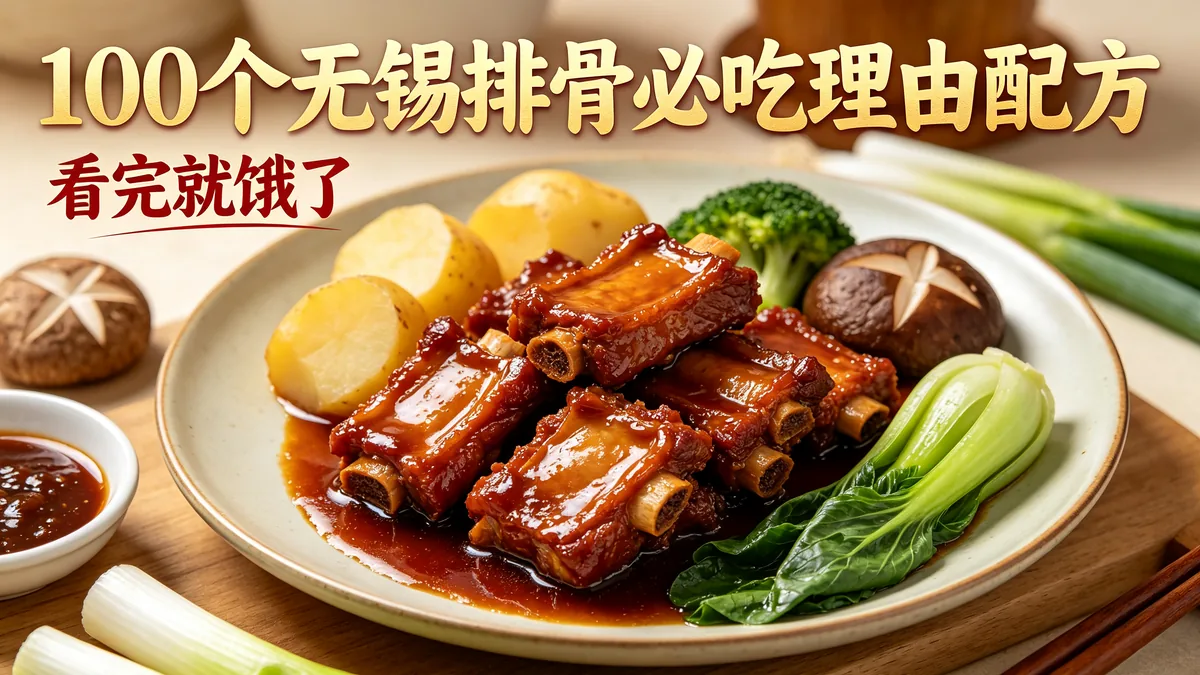 100个无锡排骨必吃理由配方 看完就饿了