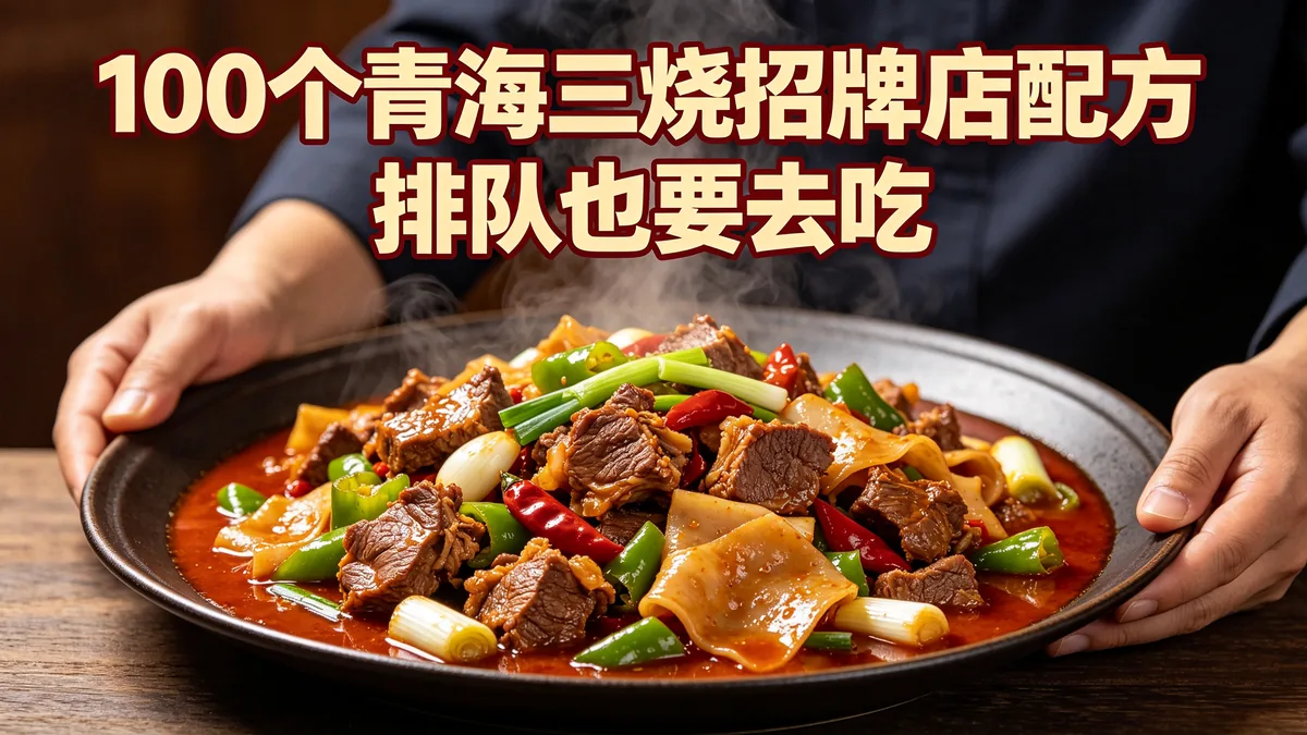 100个青海三烧招牌店配方 排队也要去吃