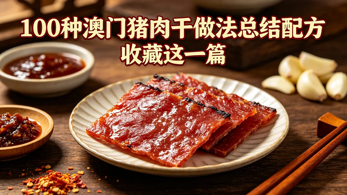 100种澳门猪肉干做法总结配方 收藏这一篇
