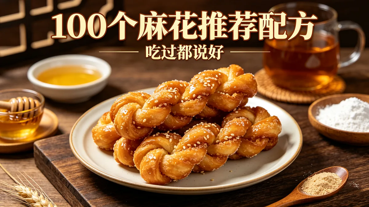 100个麻花推荐配方 吃过都说好
