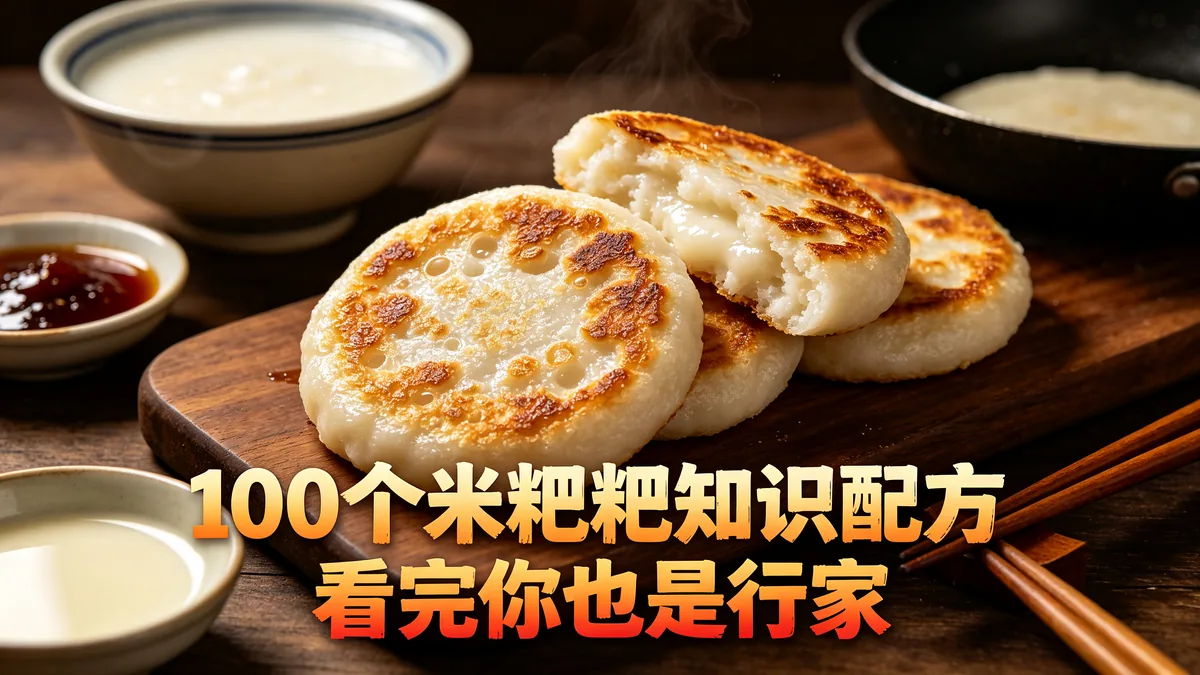 100个米粑粑知识配方 看完你也是行家