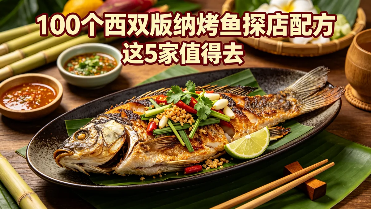 100个西双版纳烤鱼探店配方 这5家值得去