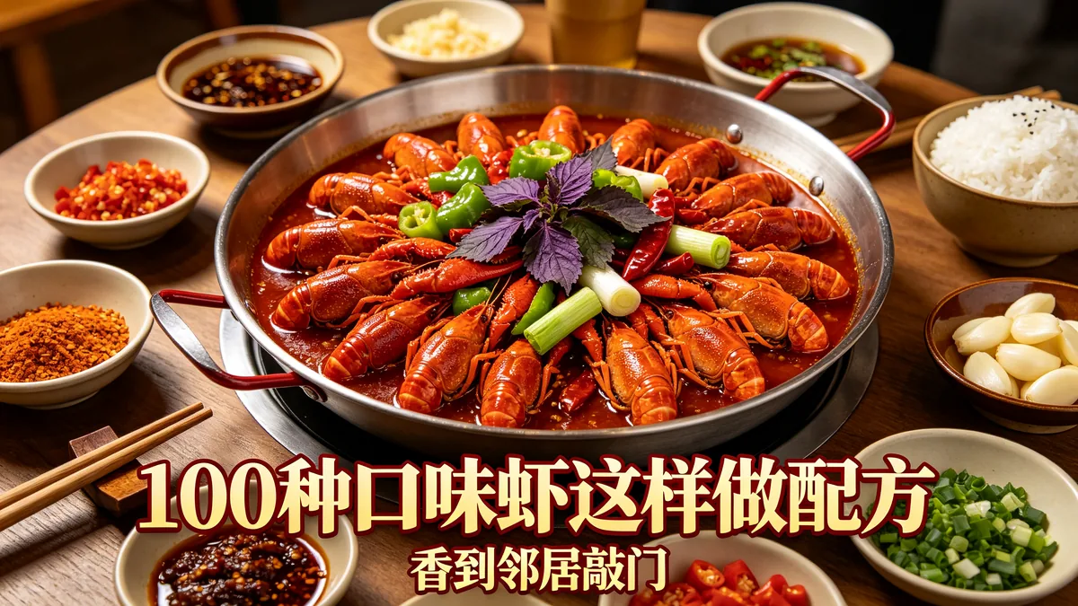 100种口味虾这样做配方 香到邻居敲门