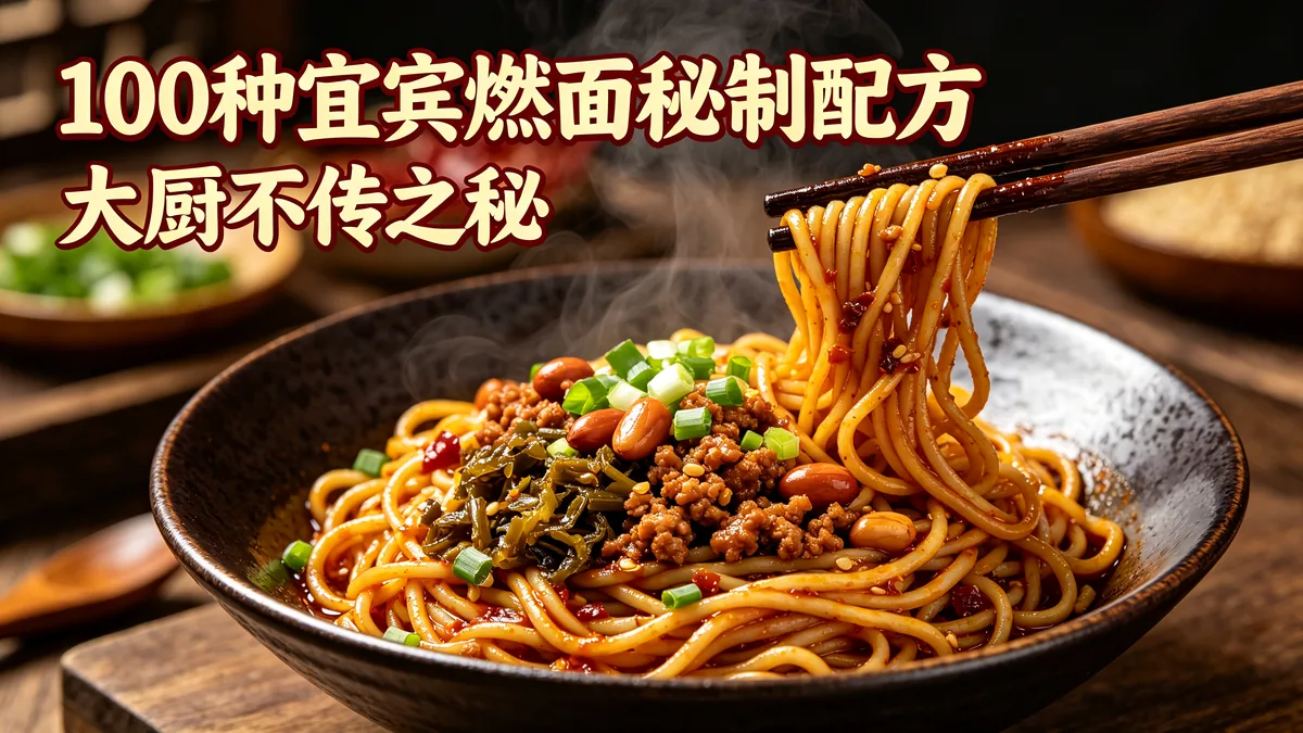 100种宜宾燃面秘制配方 大厨不传之秘