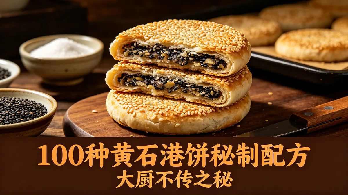 100种黄石港饼秘制配方 大厨不传之秘